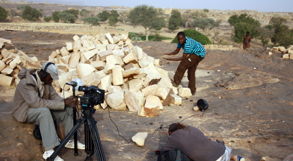 Tournage du film “Faraw Ka Taama“ de Seydou Cissé - 2012