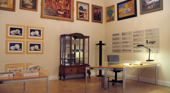 Gérard Collin-Thiébaut L'atelier d'aujourd'hui, en permanence depuis 1996 (photo Gérard Collin-Thiébaut 2006)